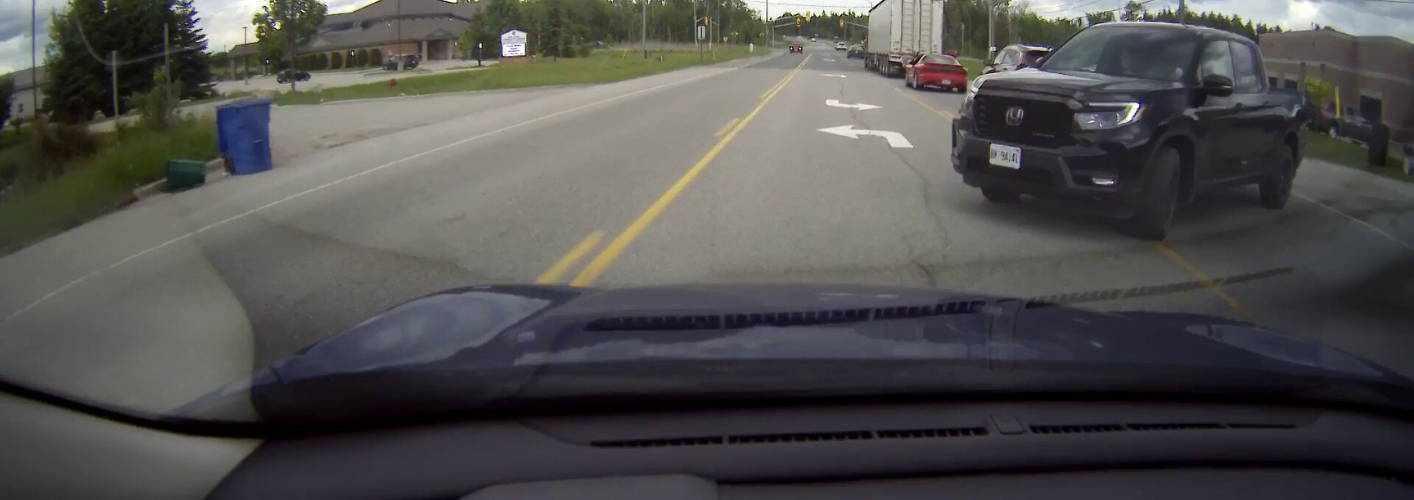 Dash Cam Proves Innocence In Seconds In Ontario Collision | Dash Cam Proves Innocence In Seconds In Ontario Collision | BlackboxMyCar