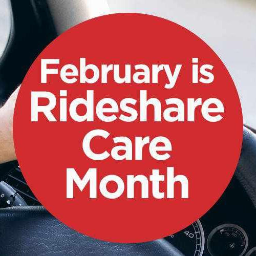 February is Rideshare Care Month | February is Rideshare Care Month | BlackboxMyCar