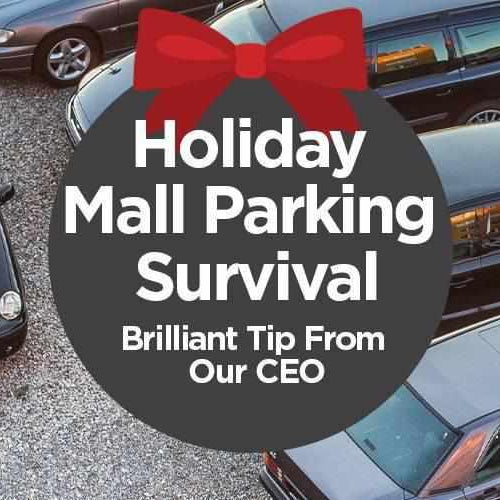 Holiday Mall Parking Survival - Brilliant Tip from our CEO | Holiday Mall Parking Survival - Brilliant Tip from our CEO | BlackboxMyCar