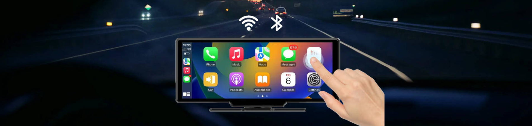 How does the BlackboxMyCar S-Drive Display Work with Existing Bluetooth and Carplay? - - BlackboxMyCar