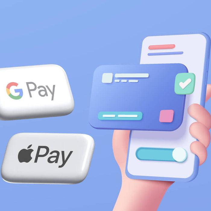 Now accepting Apple Pay, Google Pay, Shop Pay and more!