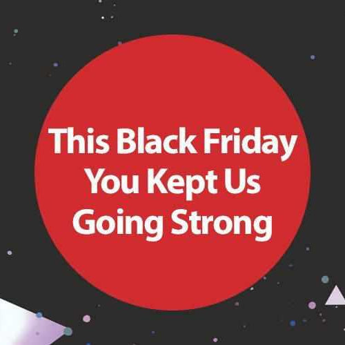 You Kept Us Going Strong This Black Friday | You Kept Us Going Strong This Black Friday | BlackboxMyCar