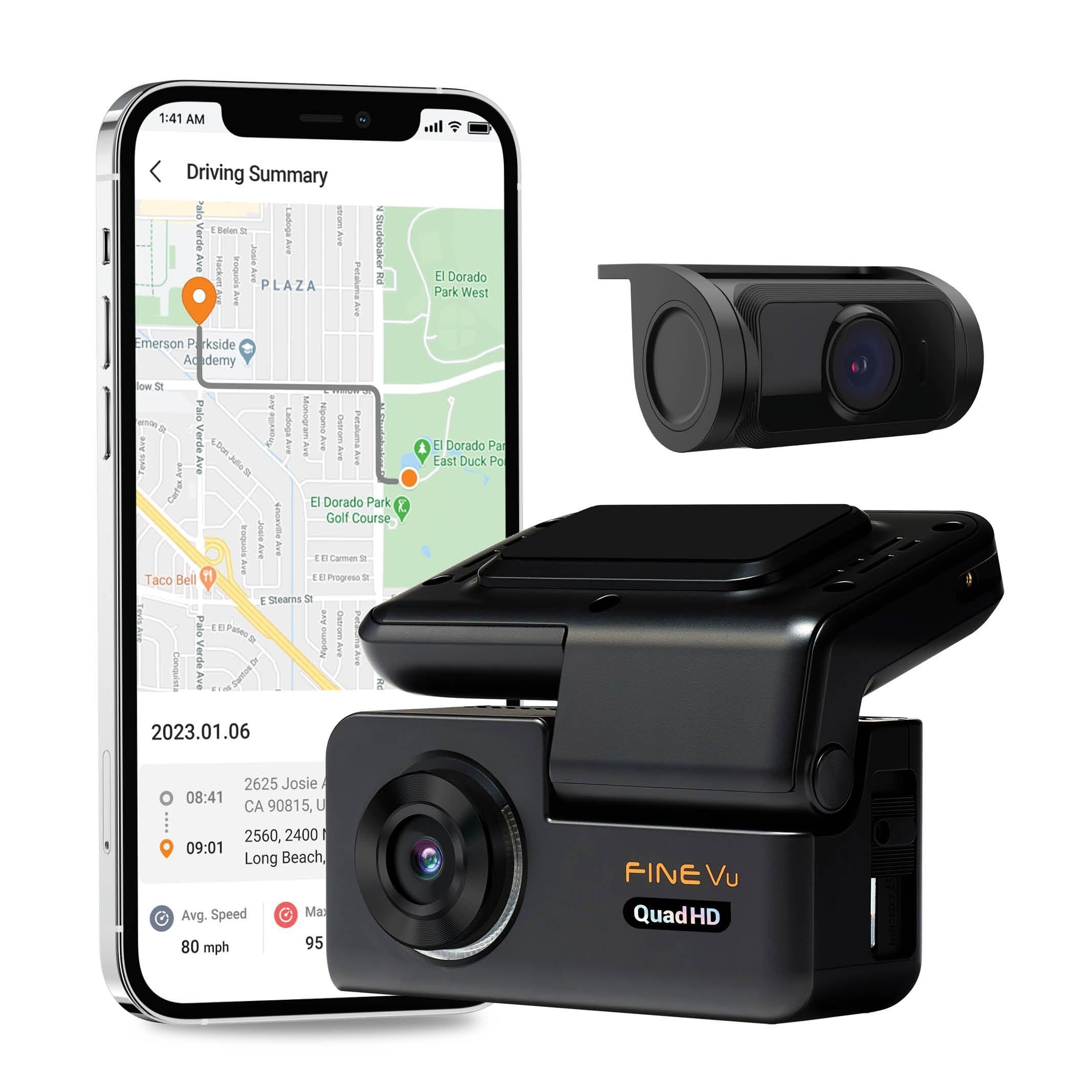 VIOFO A129 Pro Duo 4K 2-Channel Dash Cam with GPS - Dash Cams - VIOFO A129 Pro Duo 4K 2-Channel Dash Cam with GPS - 2-Channel, 4K UHD @ 30 FPS, Adhesive Mount, backorder:Sorry - Item on Backorder - ETA July 12th, China, Display Screen, G-Sensor, GPS, Loop Recording, Mobile App Viewer, Night Vision, Parking Mode, Rear Camera, Super Capacitor, Wi-Fi - BlackboxMyCar