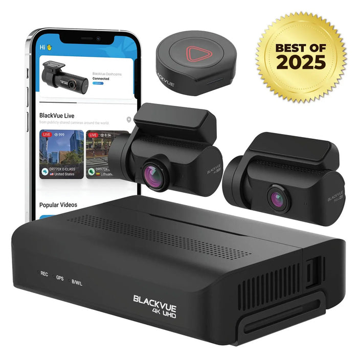 BlackVue DR970X-2CH Box Plus 4K UHD Cloud Dash Cam