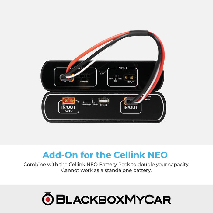 Cellink NEO Extended Battery Pack | EGEN | Dash Cam Accessories | BlackboxMyCar