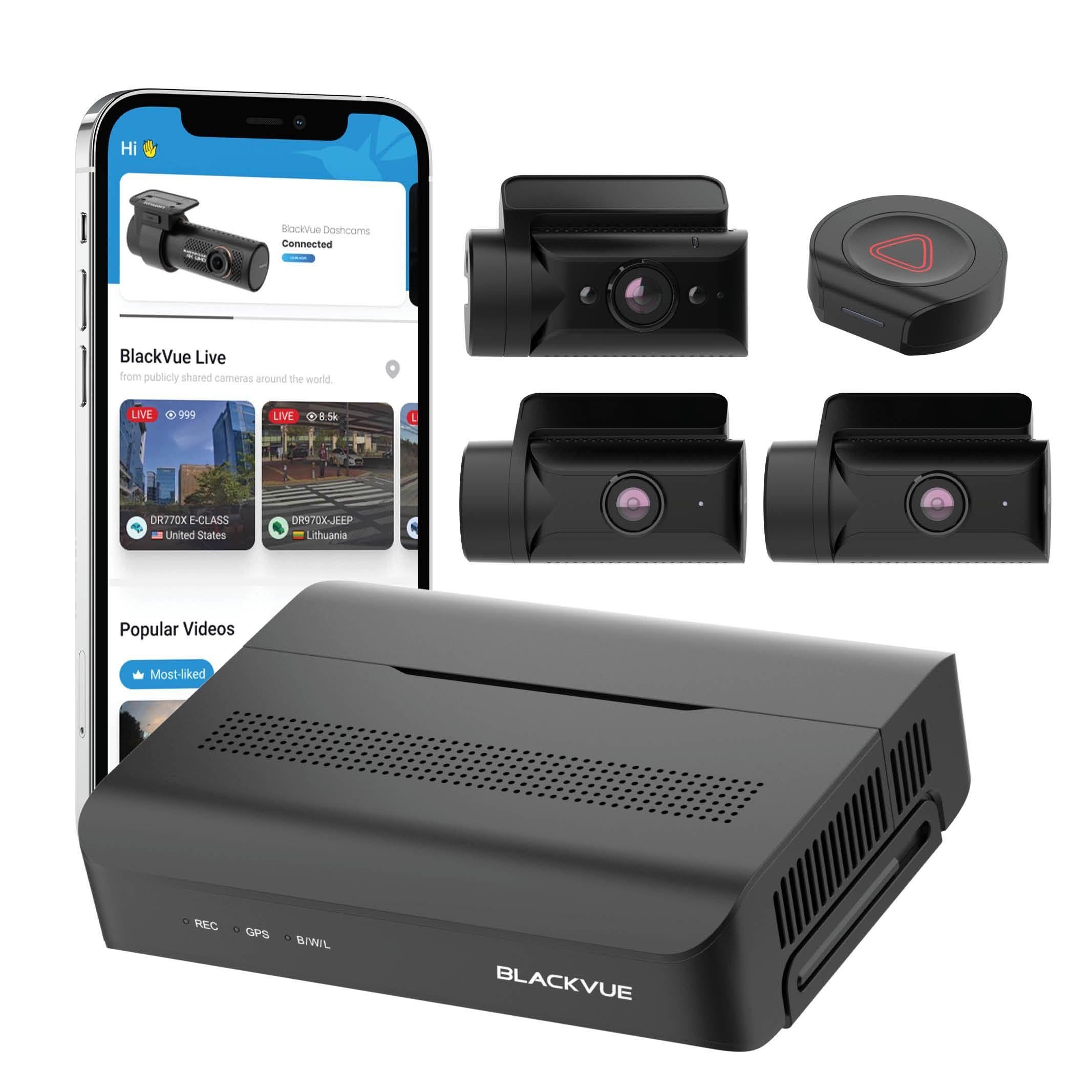 BlackVue DR770X-2CH Full HD Cloud Dash Cam - Dash Cams - BlackVue DR770X-2CH Full HD Cloud Dash Cam - 1080p Full HD @ 60 FPS, 2-Channel, Adhesive Mount, App Compatible, Bluetooth, Cloud, Desktop Viewer, G-Sensor, GPS, Hardwire Install, Loop Recording, Mobile App, Mobile App Viewer, Night Vision, Parking Mode, Security, South Korea, Super Capacitor, Wi-Fi - BlackboxMyCar