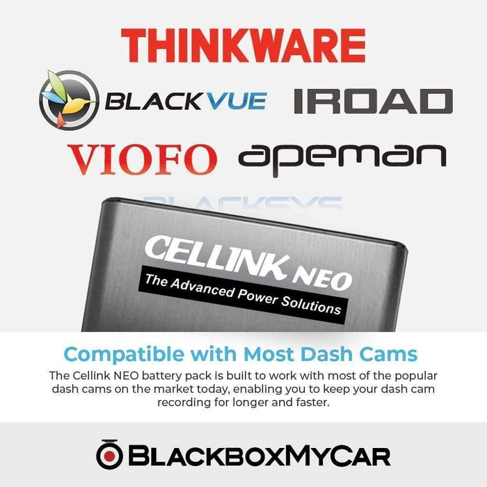 Cellink NEO Extended Battery Pack | EGEN | Dash Cam Accessories | BlackboxMyCar