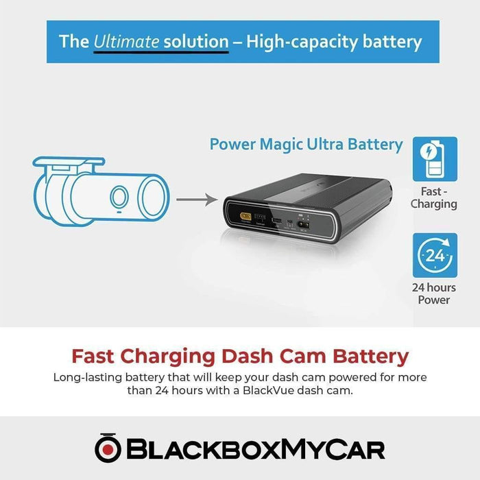 [REFURBISHED] BlackVue Power Magic Ultra Battery Pack (B-124X) | BlackVue | Dash Cam Accessories | BlackboxMyCar