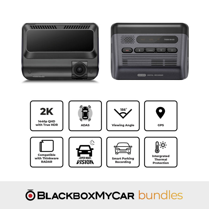 [Signature Bundle] Thinkware Q1000 Dual Channel + BlackboxMyCar PowerCell 8 Battery Pack | Thinkware | Dash Cam Bundles | BlackboxMyCar