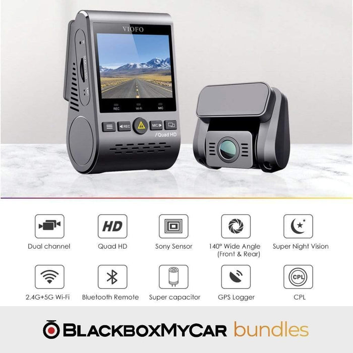 [Signature Bundle] VIOFO A129 Plus Duo + BlackboxMyCar PowerCell 8 Battery Pack | VIOFO | Dash Cam Bundles | BlackboxMyCar