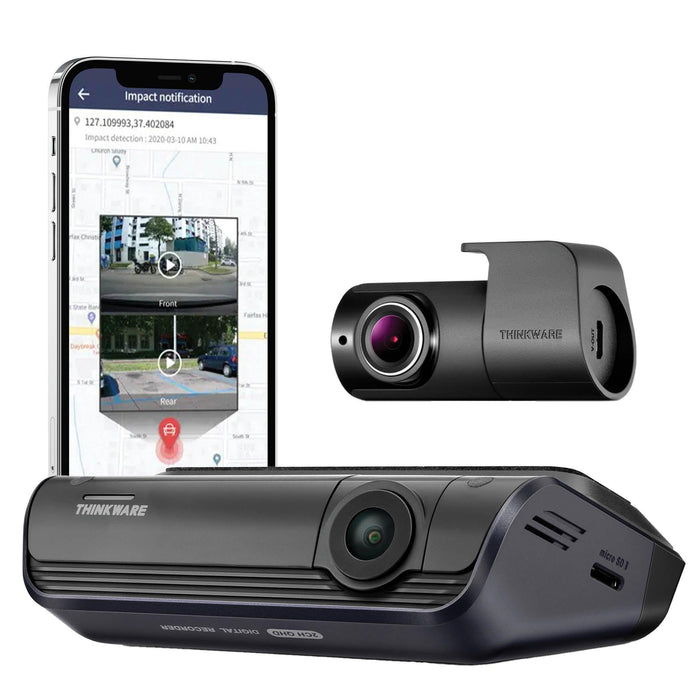 Thinkware Q1000 2K QHD Dual Channel Dash Cam | Thinkware | Dash Cams | BlackboxMyCar