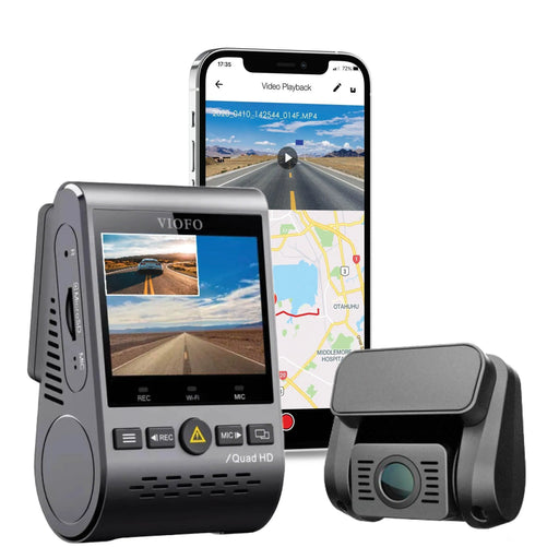 VIOFO A129 Plus Duo 2K QHD 2-Channel Dash Cam with GPS | VIOFO | Dash Cams | BlackboxMyCar