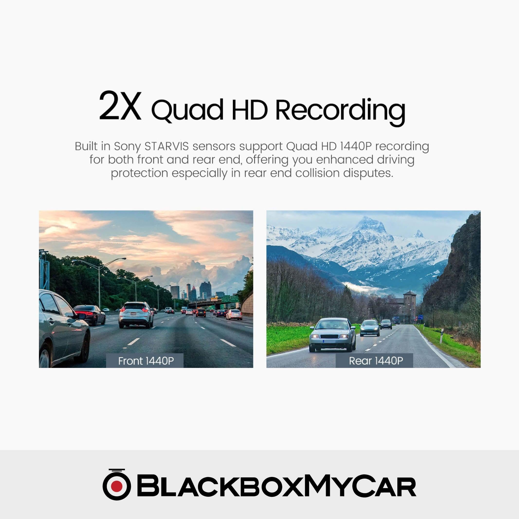 BlackVue 4 Channel Dashcam Setup: 360 Degree Recording By Vortex