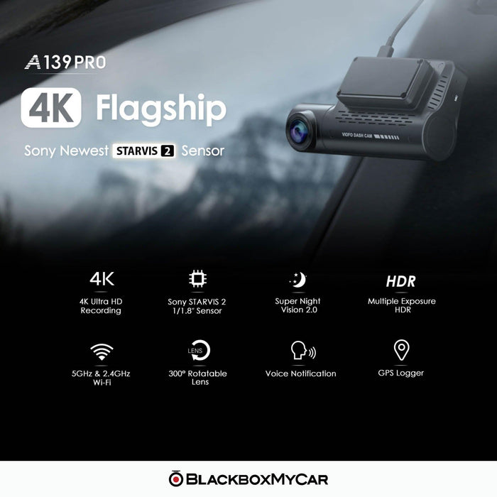 Viofo A139 Pro - first dashcam to use Sony Starvis 2 