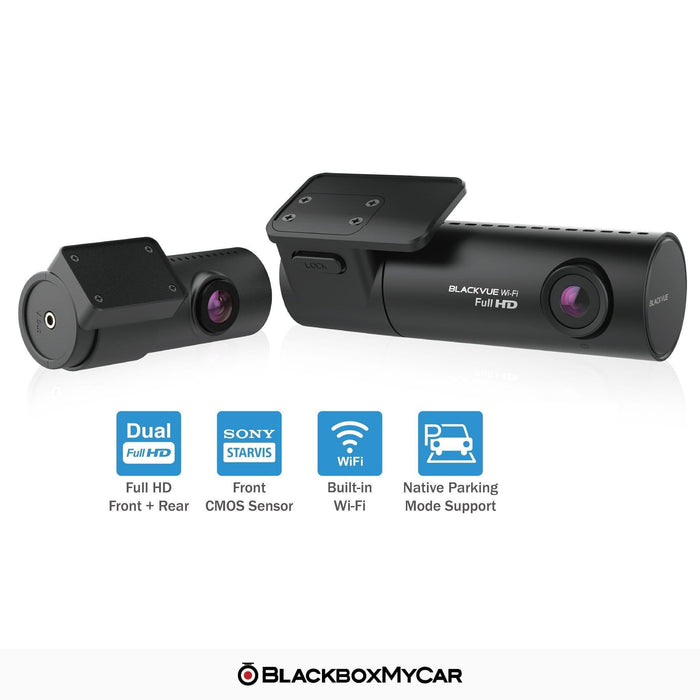 Pioneer VREC-DZ700DC HD dashcam with GPS, Wi-Fi, and second HD camera