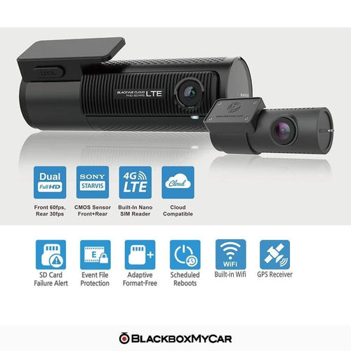 Shop BlackVue DR750X-2CH-PLUS Front & Rear GPS WiFi Dash Cam